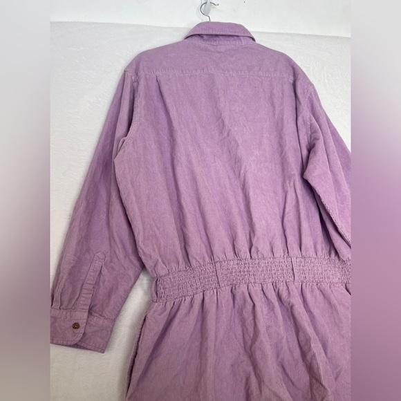 Lucy & Yak Corduroy Boilersuit Orchid Bloom Lilac Jumpsuit XXL Unisex Pastel - Picture 7 of 16